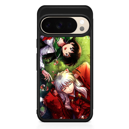 Inuyasha and Kagome Couple Google Pixel 10 Pro XL Case | Slim Google Pixel 10 Pro XL Protective Case