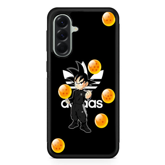 Adidas Goku Dragon Ball Samsung Galaxy A56 Case | Samsung Galaxy A56 Rubber Protective Case
