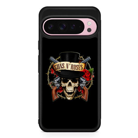 Guns N Roses Rock Skull Google Pixel 9 Pro XL Case | Protective Cover