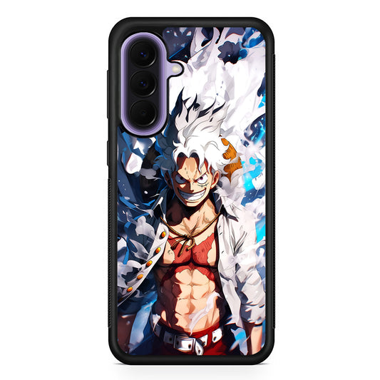 One Piece Luffy Sun God Nika Samsung Galaxy A57 Case | Slim Samsung Galaxy A57 Rubber Case