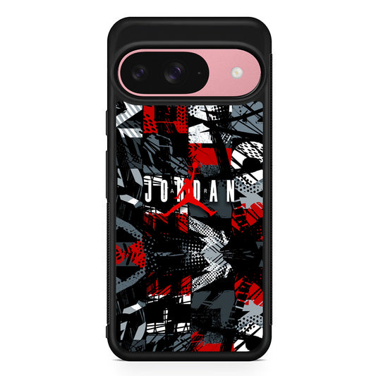 Air Jordan Shaping The World Google Pixel 9 Case | Google Pixel 9 Protective Rubber Case