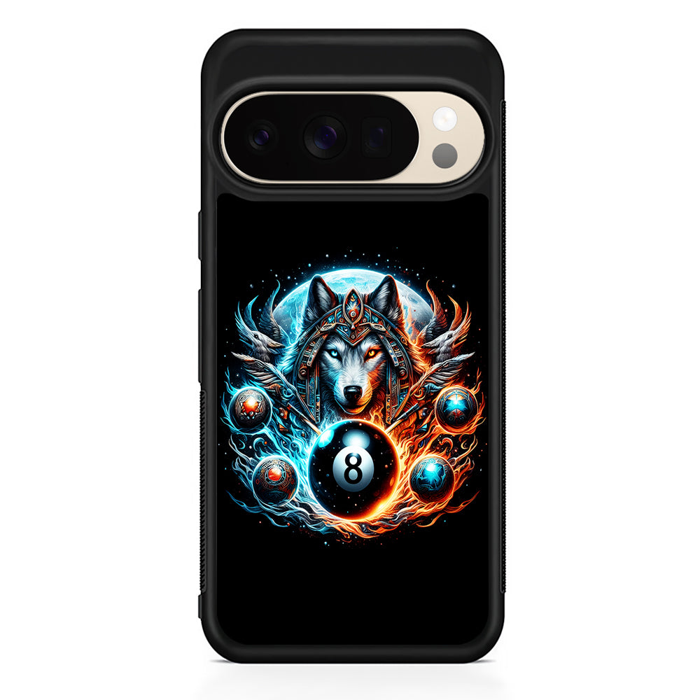 The Wolf Ball Number 8 Google Pixel 10 Pro XL Case | Slim Google Pixel 10 Pro XL Protective Case