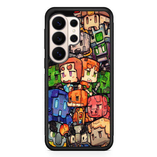 Minicraft Characters Drawing Samsung Galaxy S26 Ultra Case | Slim Protective Case for Samsung Galaxy S26 Ultra