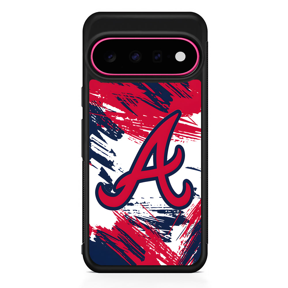 MLB Atlanta Braves Logo Google Pixel 11 Case | Slim Shockproof Cover