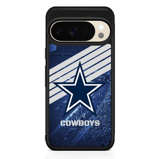 NFL Dallas Cowboys All Blue Stadium Google Pixel 10 Pro XL Case | Slim Google Pixel 10 Pro XL Protective Case