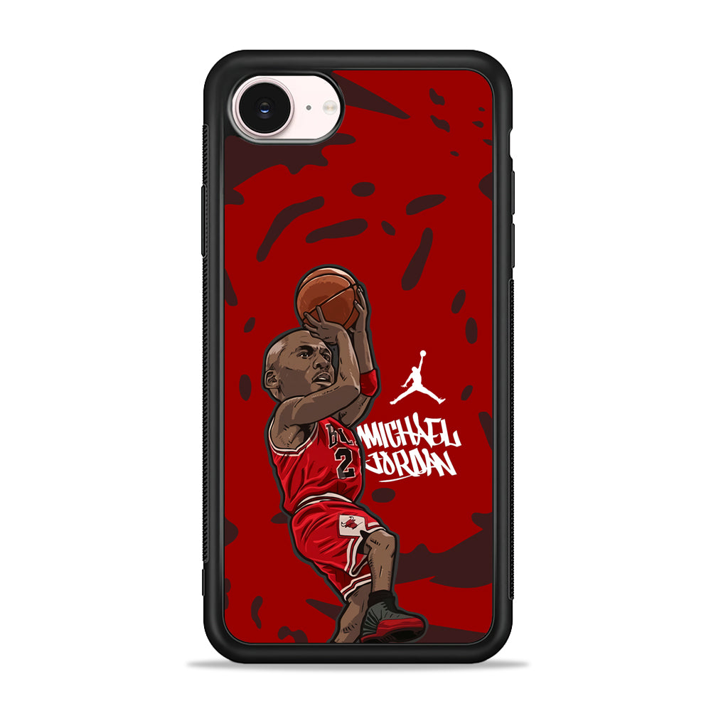 Air Jordan Tiny Slamdunk iPhone 17e Case - Silicone Case