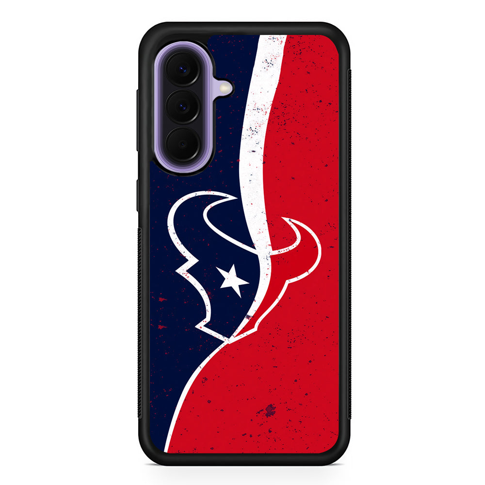 NFL Houston Texans Wall Samsung Galaxy A57 Case | Slim Samsung Galaxy A57 Rubber Case
