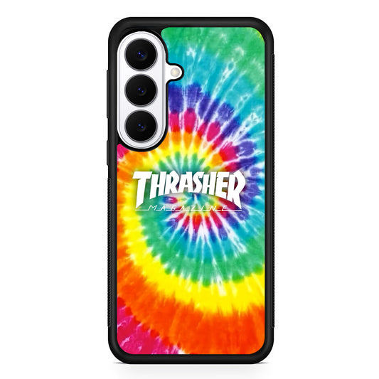 Thrasher Spiral Rainbow Samsung Galaxy S26 Plus Case | Stylish Protective Cover for Samsung Galaxy S26 Plus