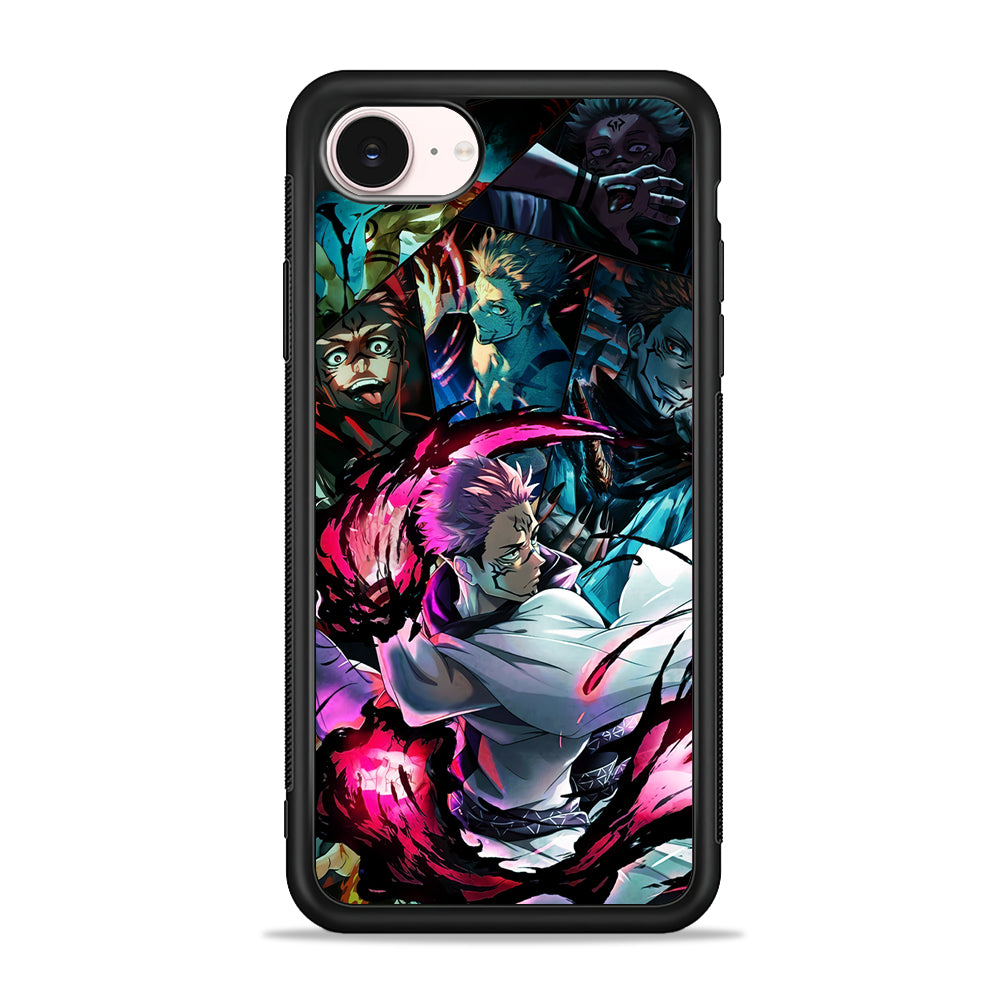 Jujutsu Kaisen Sukuna Aesthetic iPhone 17e Case - Silicone Case