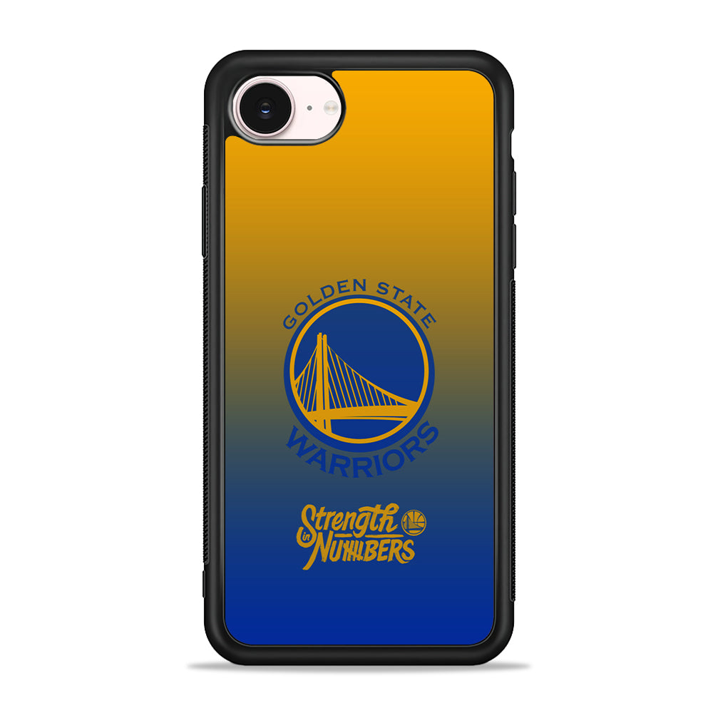 NBA Golden State Warriors Gradient iPhone 17e Case - Silicone Case