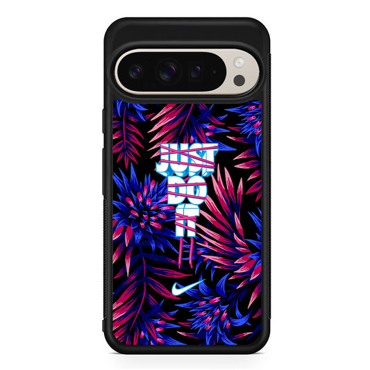 Nike Neon Glow Watchword Google Pixel 9 Pro Case | Slim Protective Cover