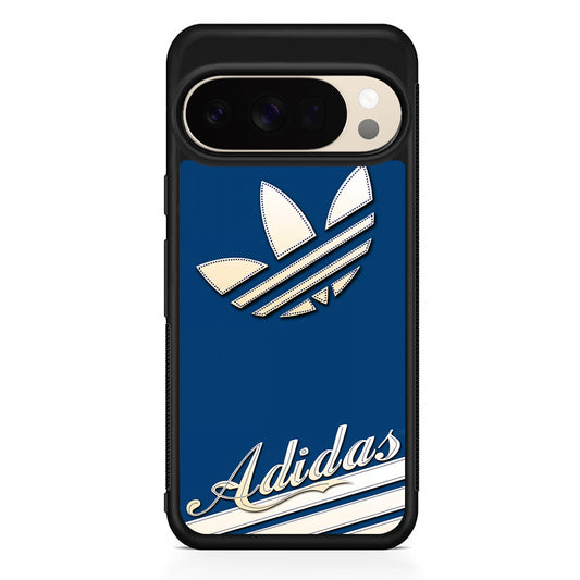 Adidas Stripe Royal Blue Google Pixel 10 Pro XL Case | Slim Google Pixel 10 Pro XL Protective Case
