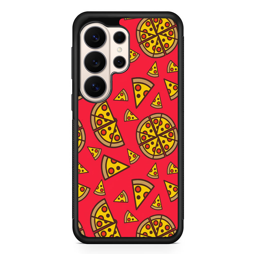 Pizza Slice Pattern Samsung Galaxy S26 Ultra Case | Slim Protective Case for Samsung Galaxy S26 Ultra