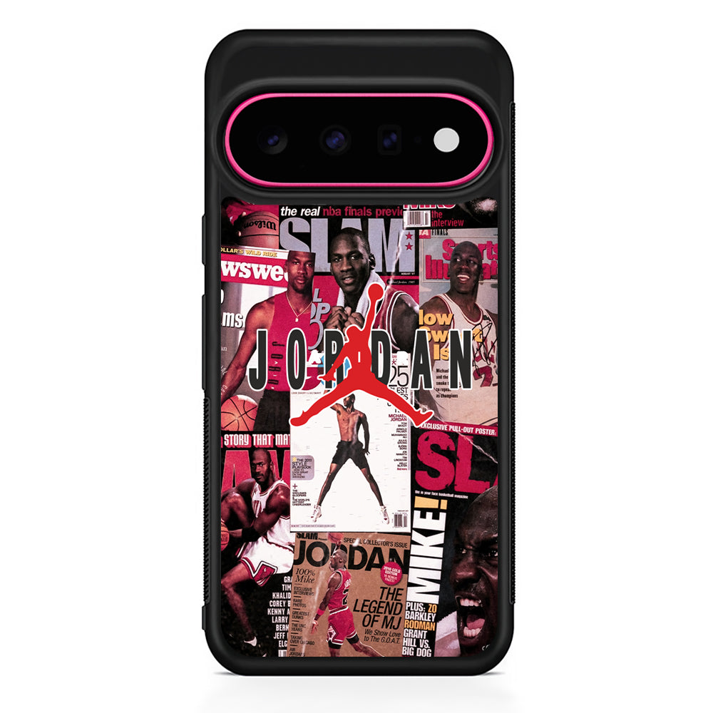 Air Jordan Magazine Collection Google Pixel 11 Case - Stylish Protective Phone Case