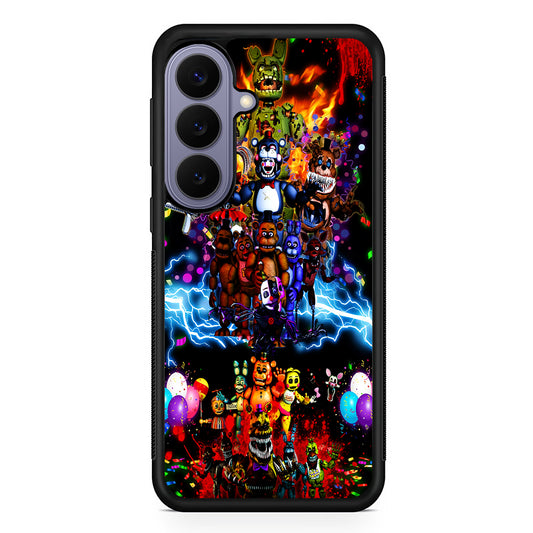 Five Nights at Freddy's Party Samsung Galaxy S26 Case | Durable Rubber Case for Samsung Galaxy S26