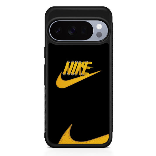 Nike Yellow Shoelace Google Pixel 10 Pro Case | Protective Google Pixel 10 Pro Cover