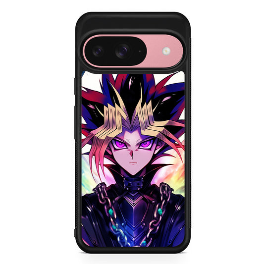 Yu-Gi-Oh Yugi Mutou Face Google Pixel 9 Case | Google Pixel 9 Protective Rubber Case