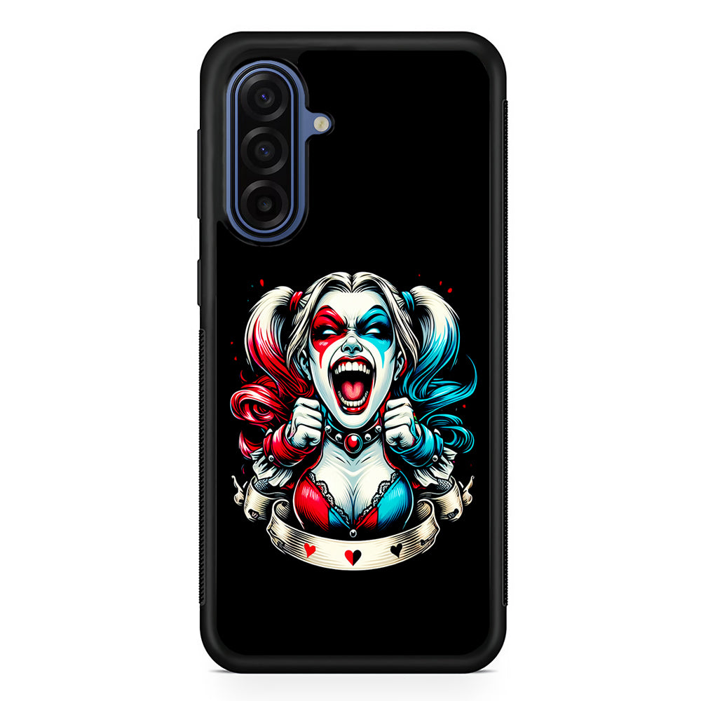 Harley Quinn Scream Samsung Galaxy A17 Case | Slim Protective Phone Cover