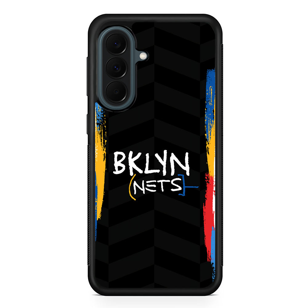 NBA Brooklyn Nets Jersey Samsung Galaxy A37 Case | Samsung Galaxy A37 Rubber Phone Case