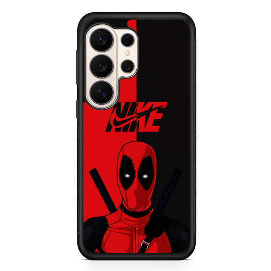 Nike Deadpool Red Grey Samsung Galaxy S26 Ultra Case | Slim Everyday Protection for Galaxy S26 Ultra