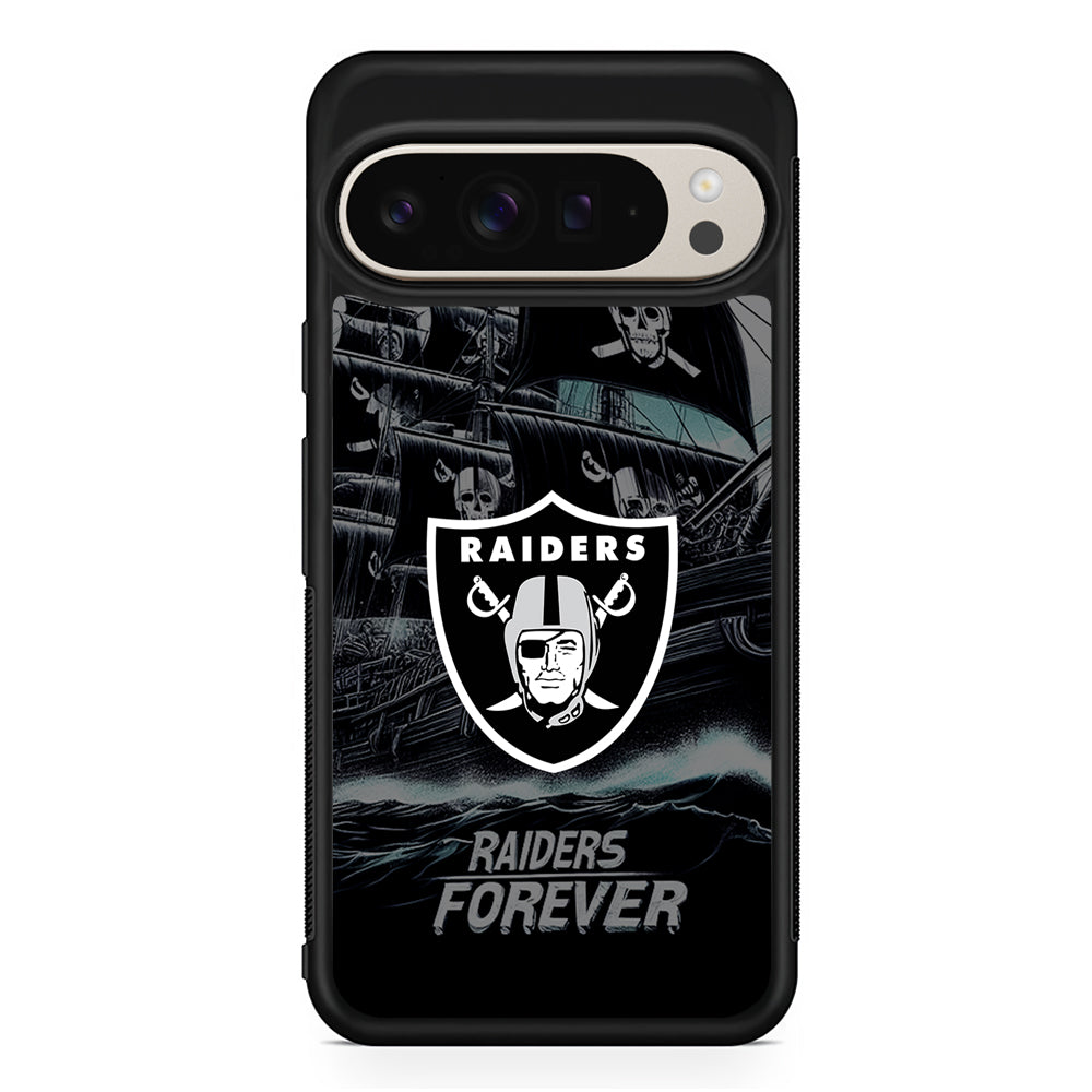 NFL Las Vegas Raiders Forever Google Pixel 9 Pro Case | Slim Protective Cover
