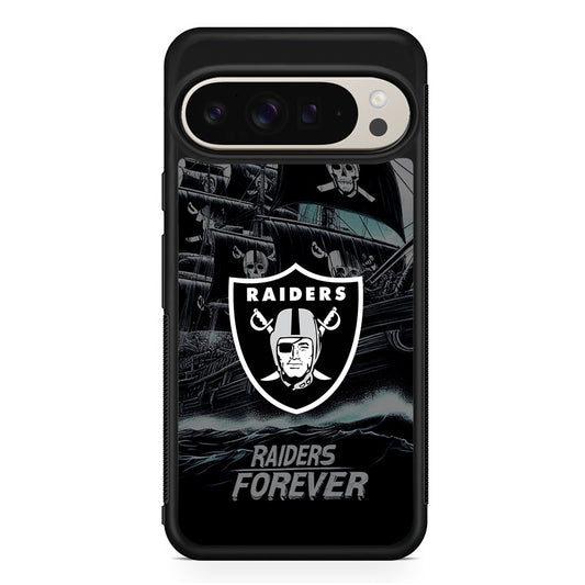 NFL Las Vegas Raiders Forever Google Pixel 9 Pro Case | Slim Protective Cover