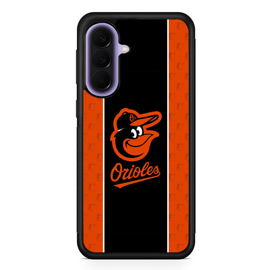 MLB Baltimore Orioles Team Samsung Galaxy A57 Case | Slim Samsung Galaxy A57 Rubber Case