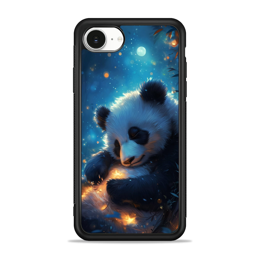 Cute Panda is Sleeping iPhone 16e Case | Protective Phone Cover