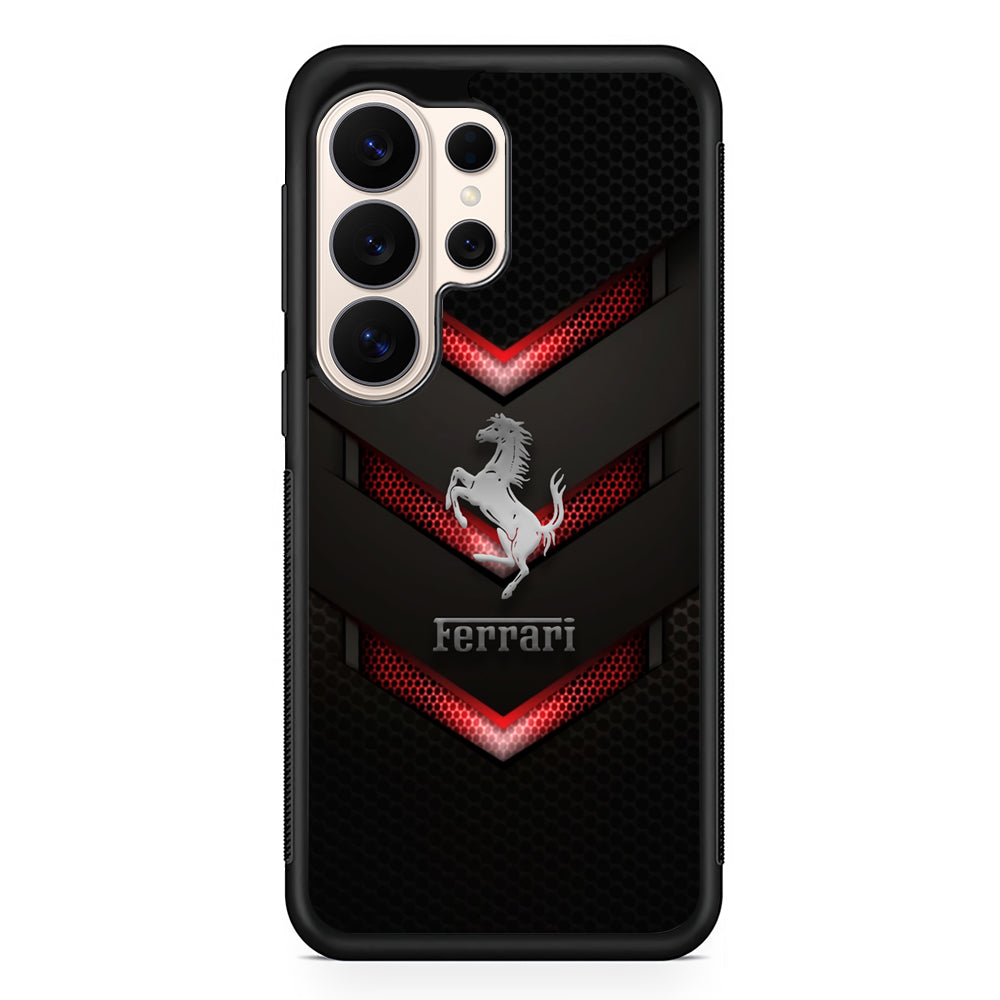 Ferrari Red Steam Samsung Galaxy S26 Ultra Case | Durable Samsung Galaxy S26 Ultra Phone Case
