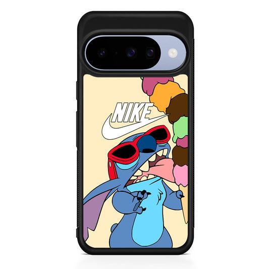 Nike Stitch Ice Cream Google Pixel 10 Case | Google Pixel 10 Rubber Protective Case