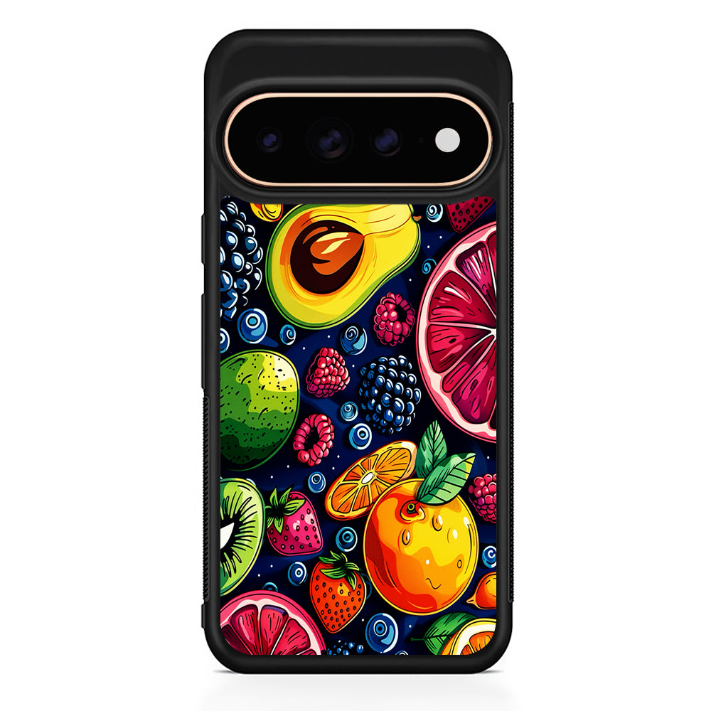 Colorful Mixed Sweet Fruits Google Pixel 11 Pro Case - Stylish Protective Phone Case