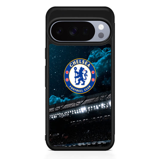 Chelsea Home Stamford Bridge Google Pixel 10 Pro Case | Slim Google Pixel 10 Pro Rubber Case