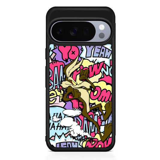 Coyote Run Too Far Google Pixel 10 Pro Case | Slim Google Pixel 10 Pro Rubber Case