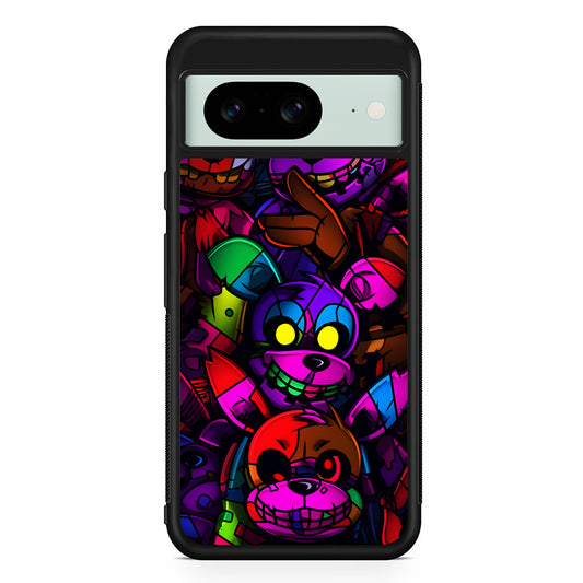 Five Nights at Freddy's Horror Google Pixel 8 Case | Durable Protective Cover for Google Pixel 8