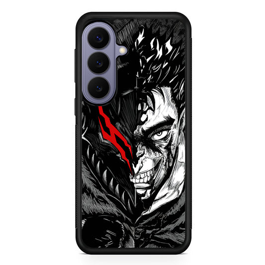 Guts Berserk Face Samsung Galaxy S26 Case | Durable Rubber Case for Samsung Galaxy S26
