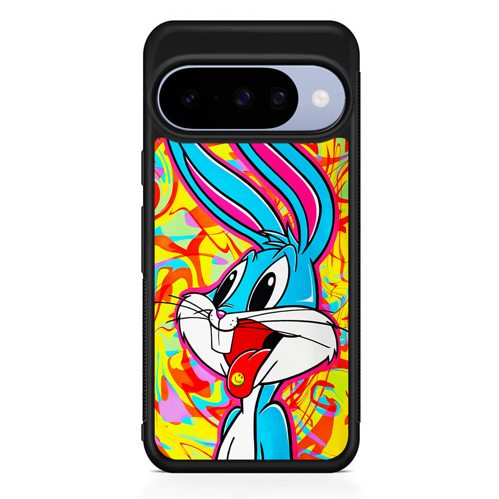 Bugs Bunny Aesthetic Google Pixel 10 Case | Google Pixel 10 Rubber Protective Case
