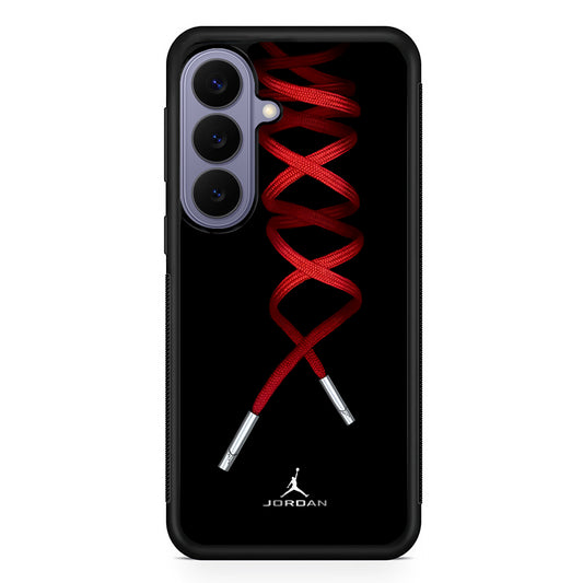 Air Jordan Red Line Samsung Galaxy S26 Case | Slim Protective Rubber Case for Samsung S26