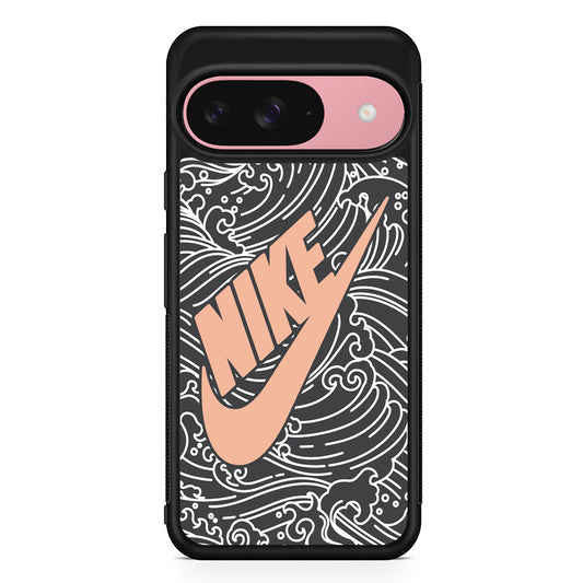 Nike Wave Pattern Google Pixel 9 Case | Durable Google Pixel 9 Cover