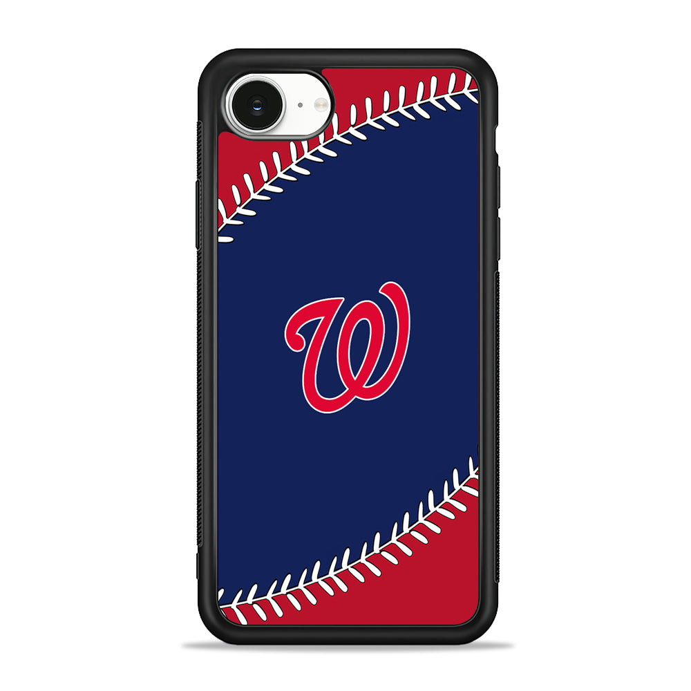 MLB Washington Nationals Logo iPhone 16e Case | Protective Phone Cover