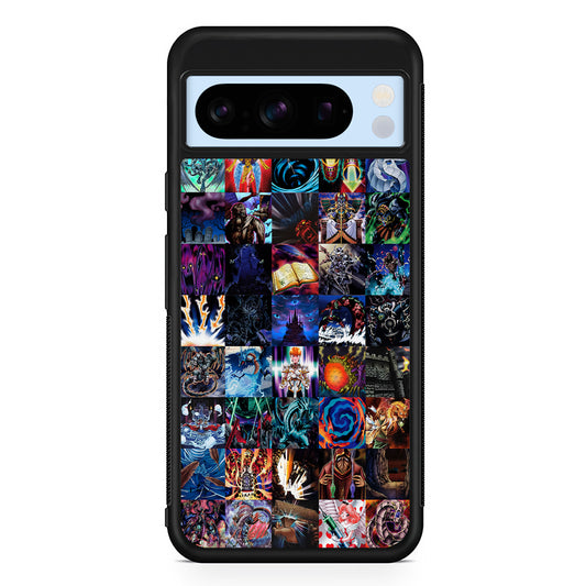 Yu-Gi-Oh Monster Card Collection Google Pixel 8 Pro Case | Slim Rubber Case for Google Pixel 8 Pro