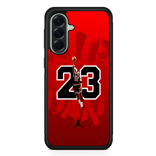Air Jordan Fly Through The Opponent Samsung Galaxy A56 Case | Samsung Galaxy A56 Rubber Protective Case