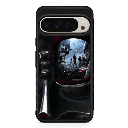 Star Wars Darth Vader Eye Google Pixel 9 Pro Case | Slim Protective Cover