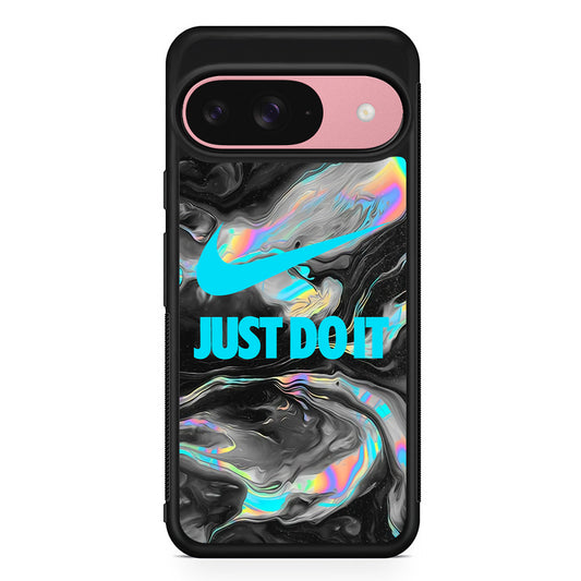 Nike Marble Chrome Google Pixel 9 Case | Durable Google Pixel 9 Cover