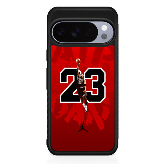 Air Jordan Fly Through The Opponent Google Pixel 10 Pro Case | Slim Google Pixel 10 Pro Rubber Case