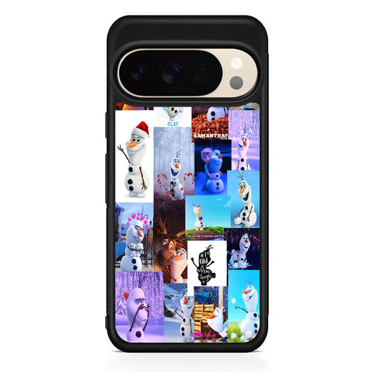 Olaf Frozen Aesthetic Google Pixel 10 Pro XL Case | Slim Google Pixel 10 Pro XL Protective Case