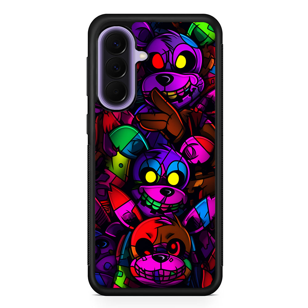 Five Nights at Freddy's Horror Samsung Galaxy A57 Case | Slim Samsung Galaxy A57 Rubber Case