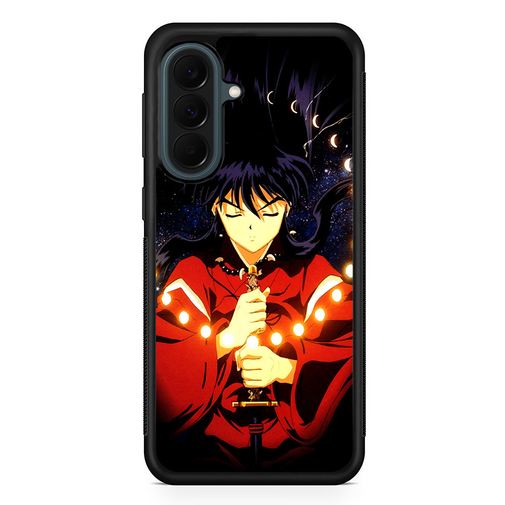 Inuyasha Moon Phases Samsung Galaxy A37 Case | Samsung Galaxy A37 Rubber Phone Case