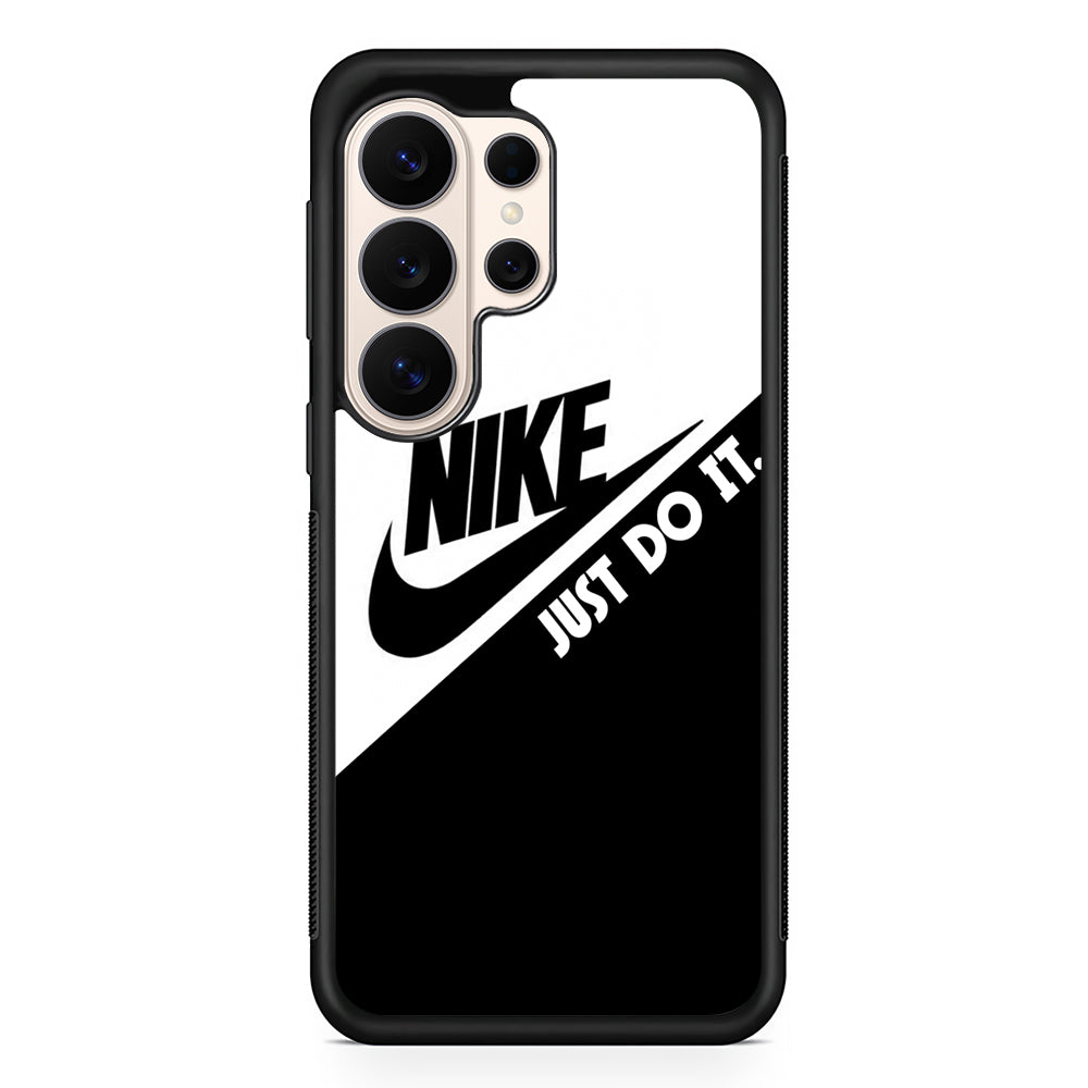 Nike White Black Combination Samsung Galaxy S26 Ultra Case | Slim Everyday Protection for Galaxy S26 Ultra