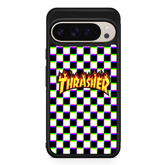 Thrasher Chess Google Pixel 9 Pro Case | Slim Protective Cover