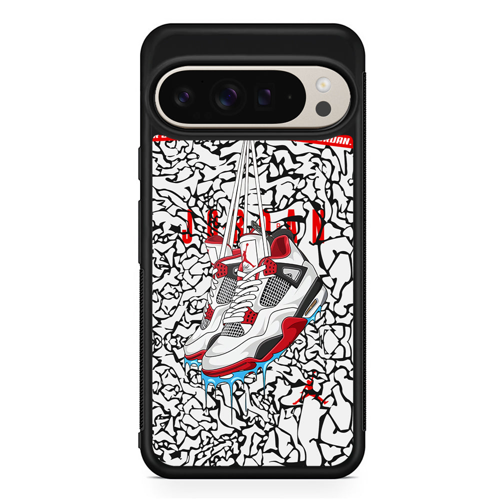 Air Jordan Passing The Challenge Google Pixel 9 Pro Case | Slim Protective Cover